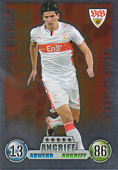 Mario Gomez VfB Stuttgart 2008/09 Topps MA Bundesliga Star Spieler #306